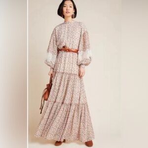 🔥Sachin + Babi NWT Maxi Dress Anthropologie Size 12